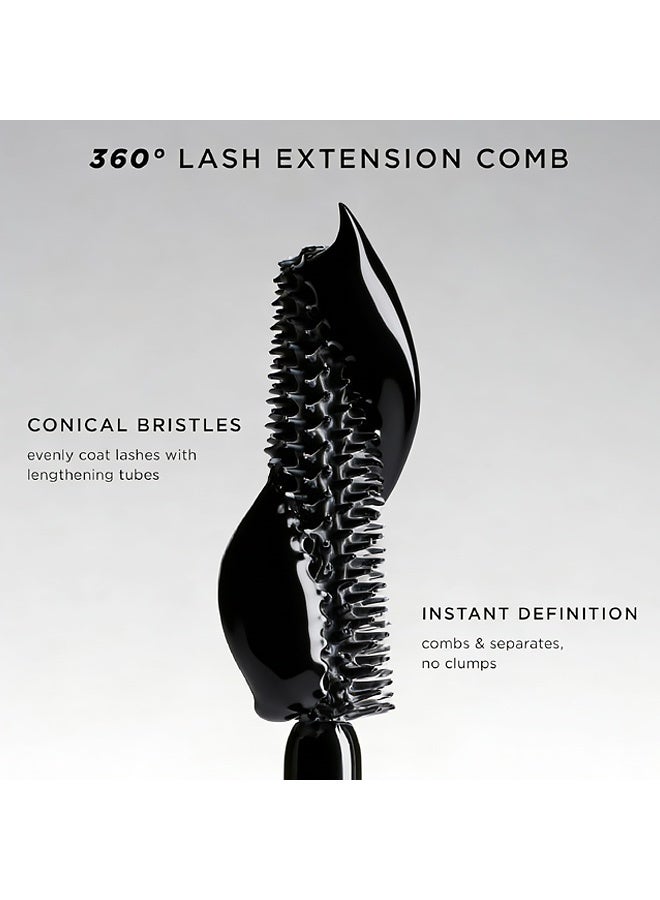 KAILINYA Curly and long-lasting mascara base cream - non-drying, long-lasting, and shape-stabilizing mascara, waterproof and lengthening 02# Black - Image 5